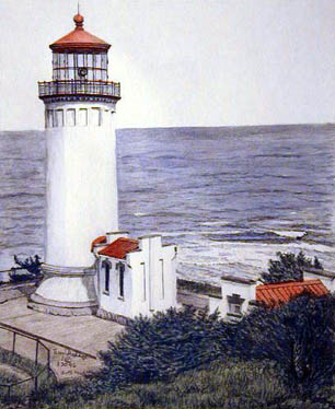 N. Head Lighthouse - Columbia River